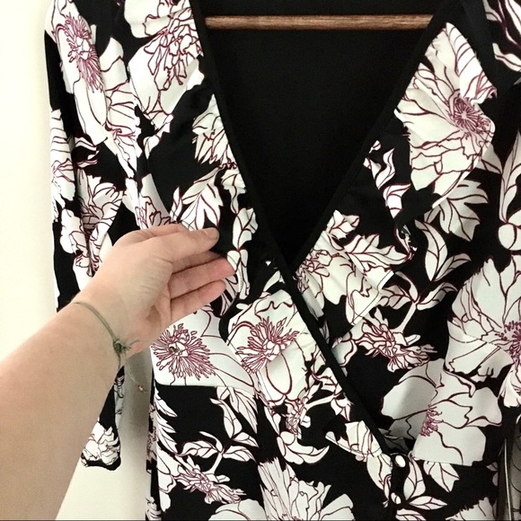 NWT Lulus Thistle Prove My Love Floral Wrap Dress - Picture 6 of 13